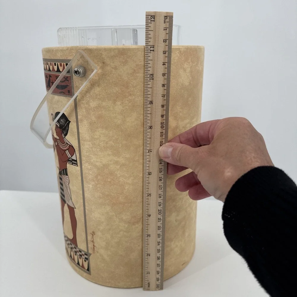 George Briard Egyptian Pharaoh Ice‎ Bucket Mid-Century Modern Retro Vintage